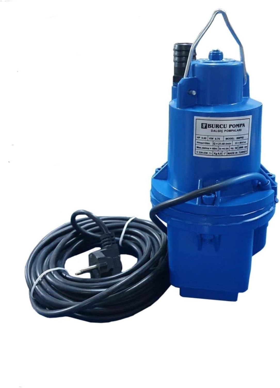 Burcu BMP-02 3/4" - 1" Elektromanyetik Titreşimli Dalgıç Pompa